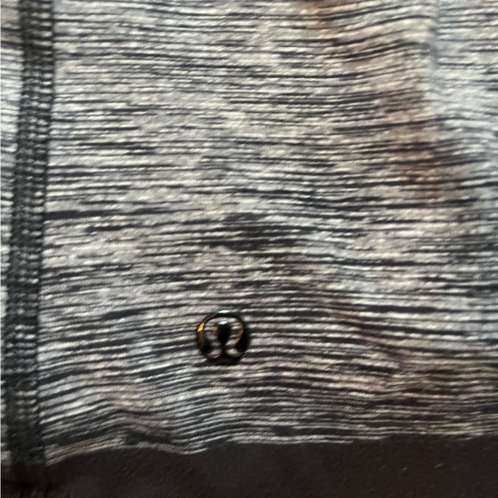 lululemon athletica Black and Gray Long Sleeve Shirt - Picture 2 of 2